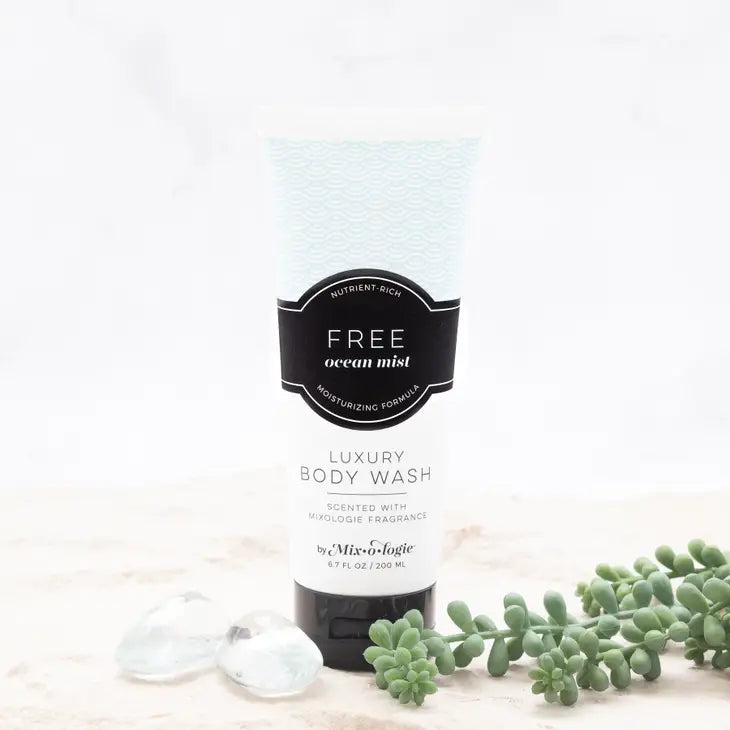 Luxury Body Wash/Shower Gel - Free (Ocean Mist) Scent
