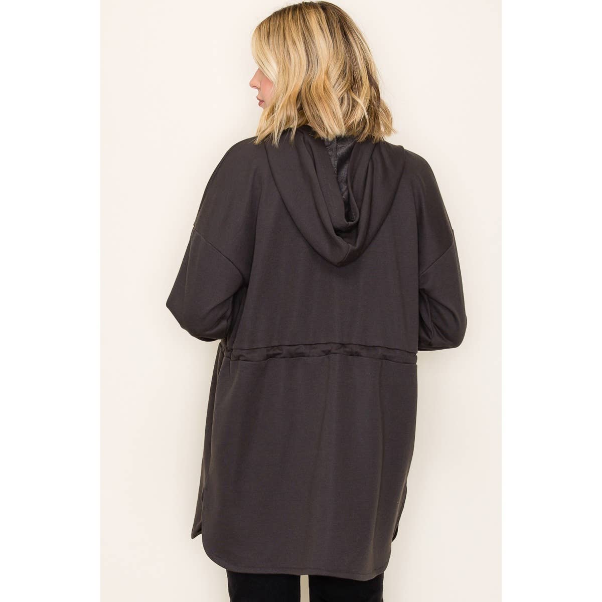 STACCATO - FRENCH TERRY DUSTER HOODIE JACKET STACCATO