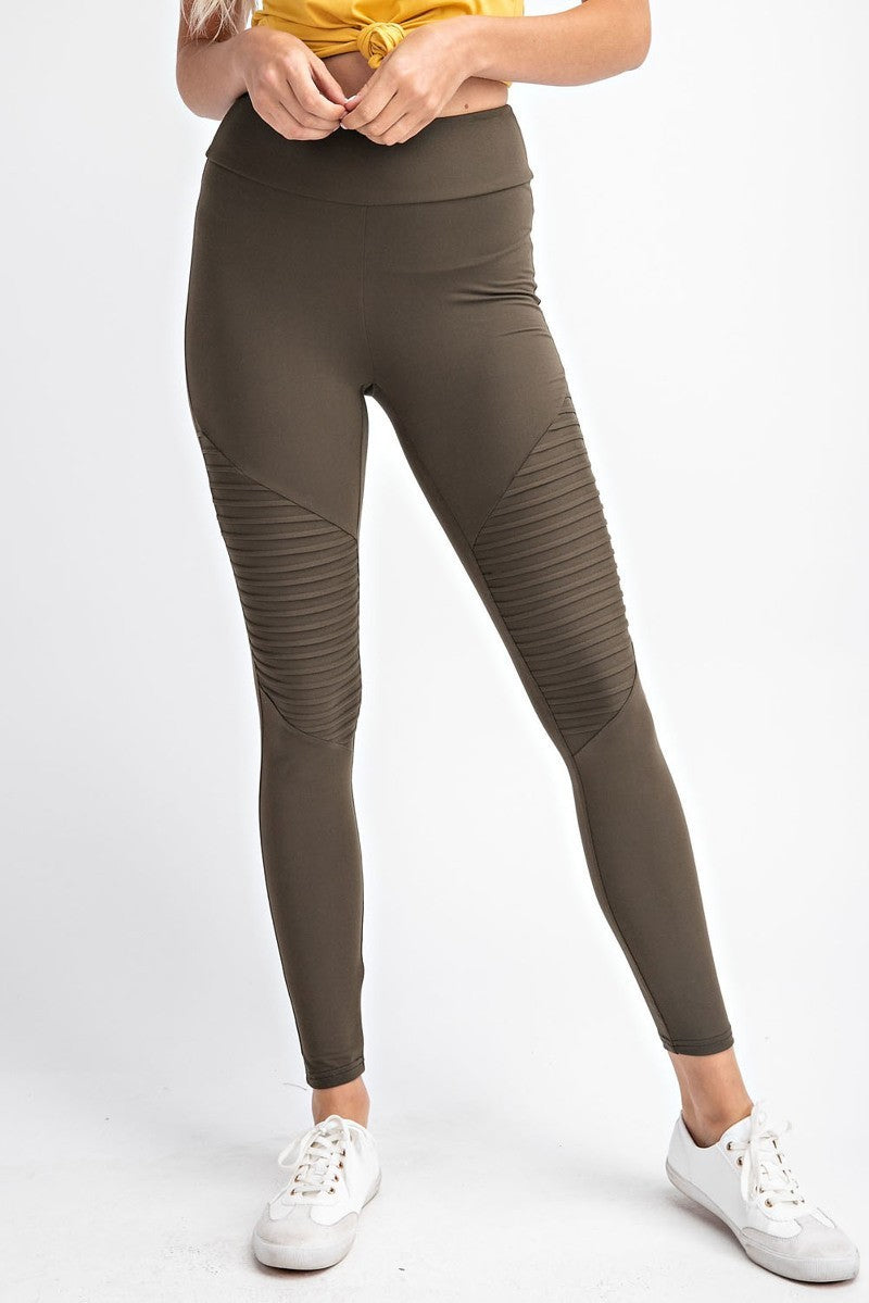 MICROFIBER MOTO LEGGINGS