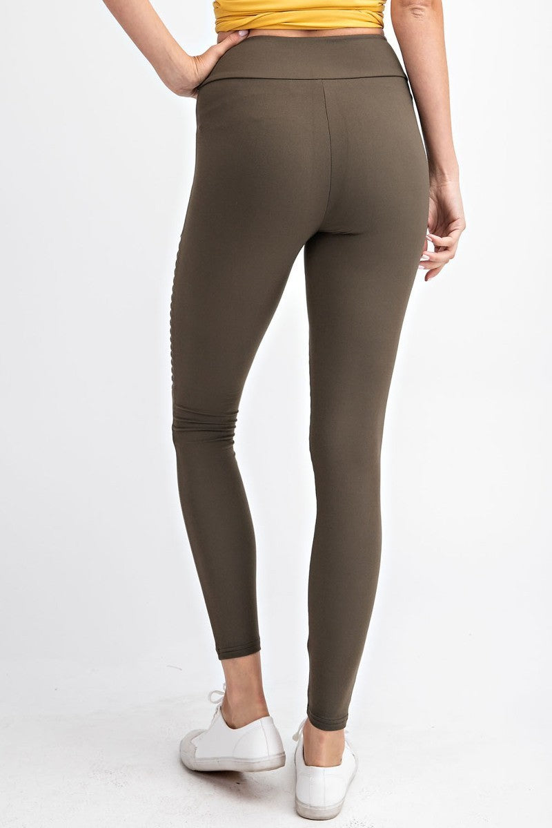 MICROFIBER MOTO LEGGINGS