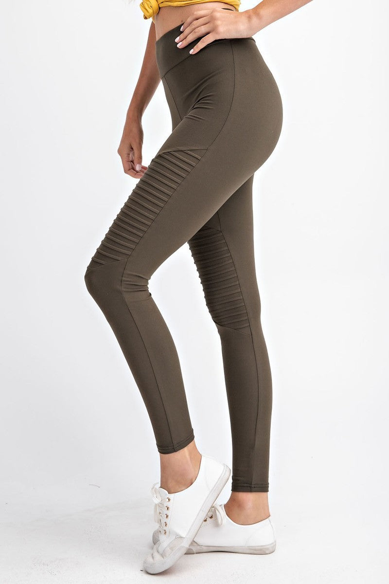 MICROFIBER MOTO LEGGINGS