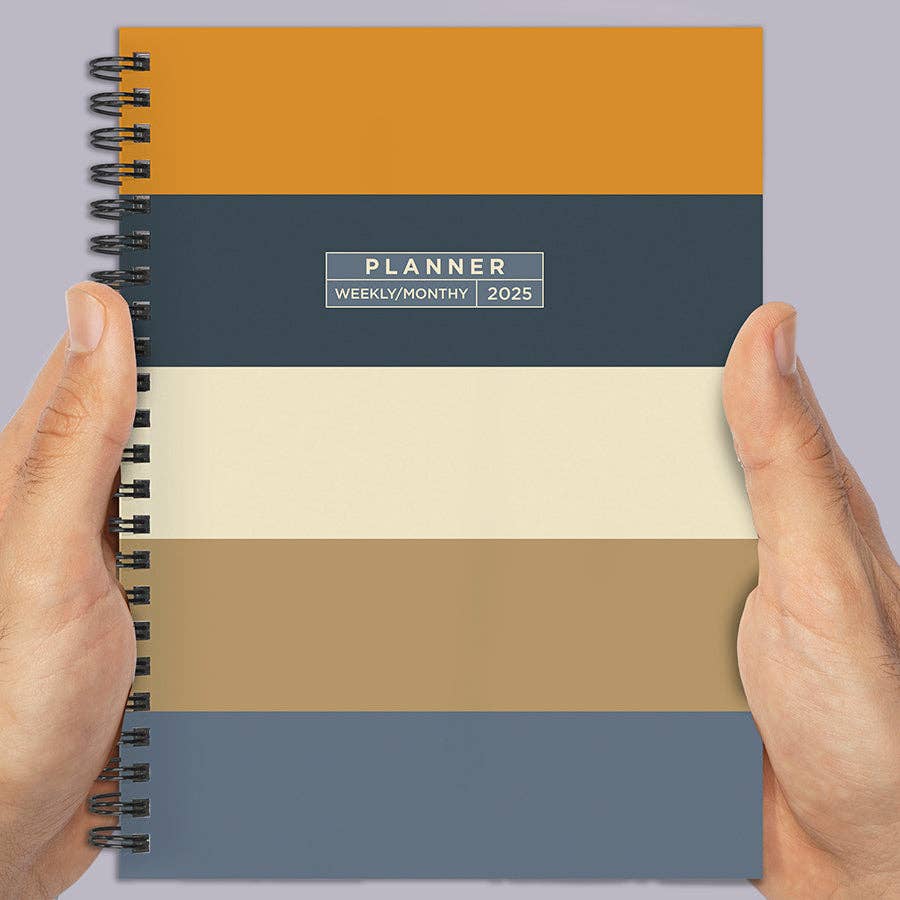 2025 Element Layers Medium Weekly Monthly Planner Core TF Publishing - Paper Goods