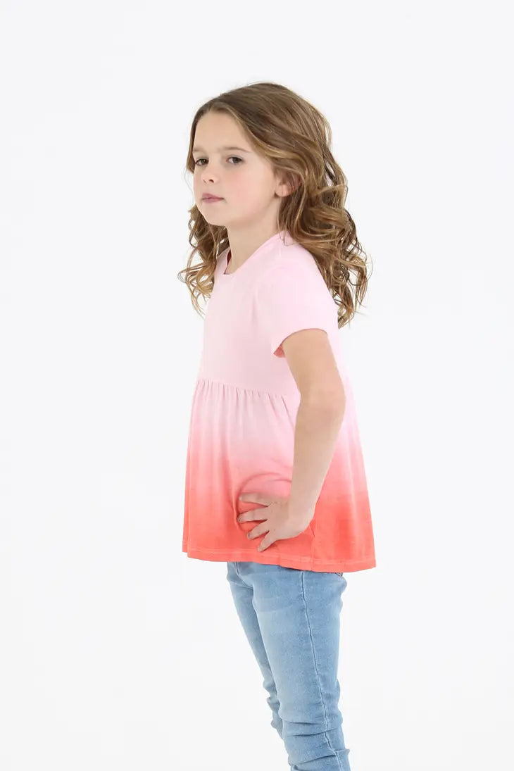 GIRLS OMBRE KNIT TOP