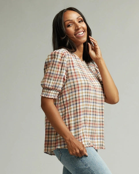 Lucia Gingham Blouse