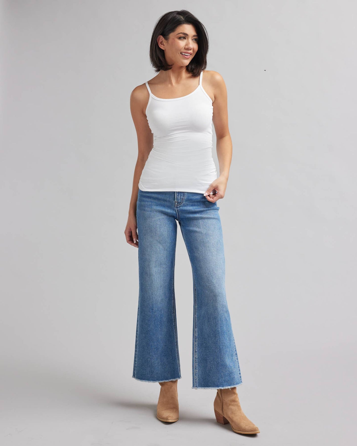 White Wonder Cami Core Downeast