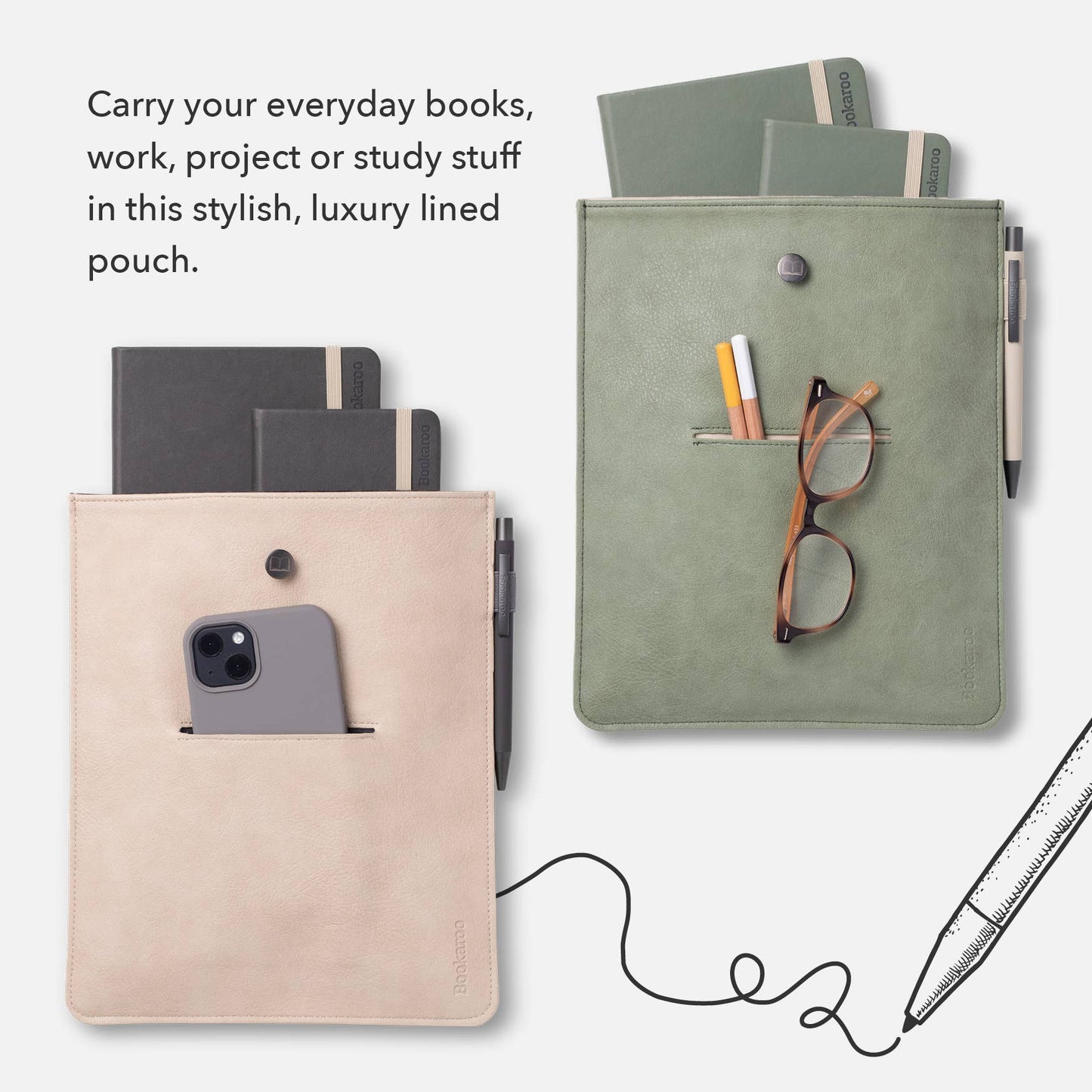 Bookaroo Book Pouch Core if USA