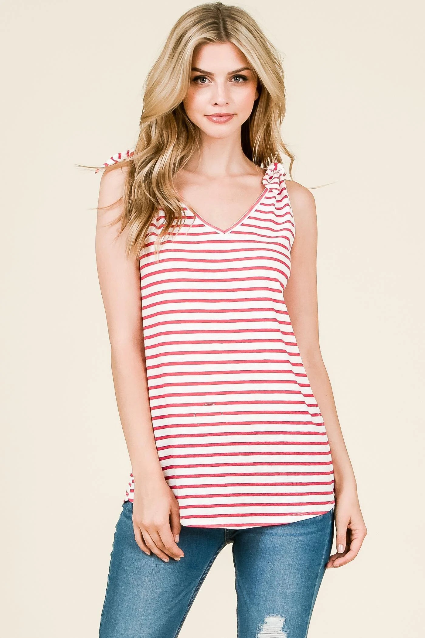 Tank with Tie Knot