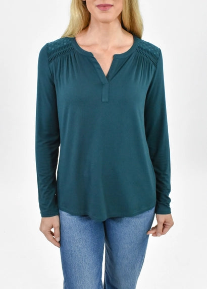Roselyn Long Sleeve Knit Top