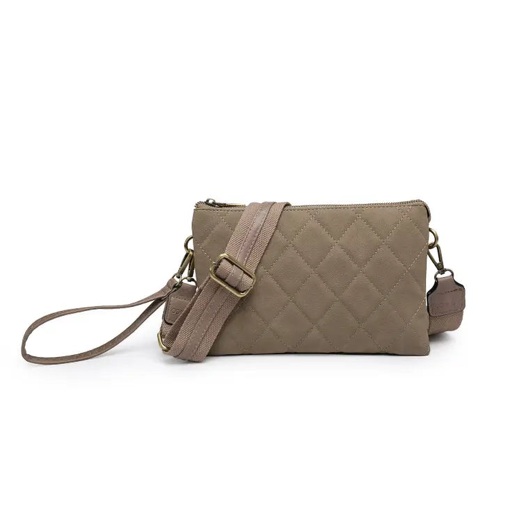 Izzy Quilted Crossbody w/ Guitar Strap