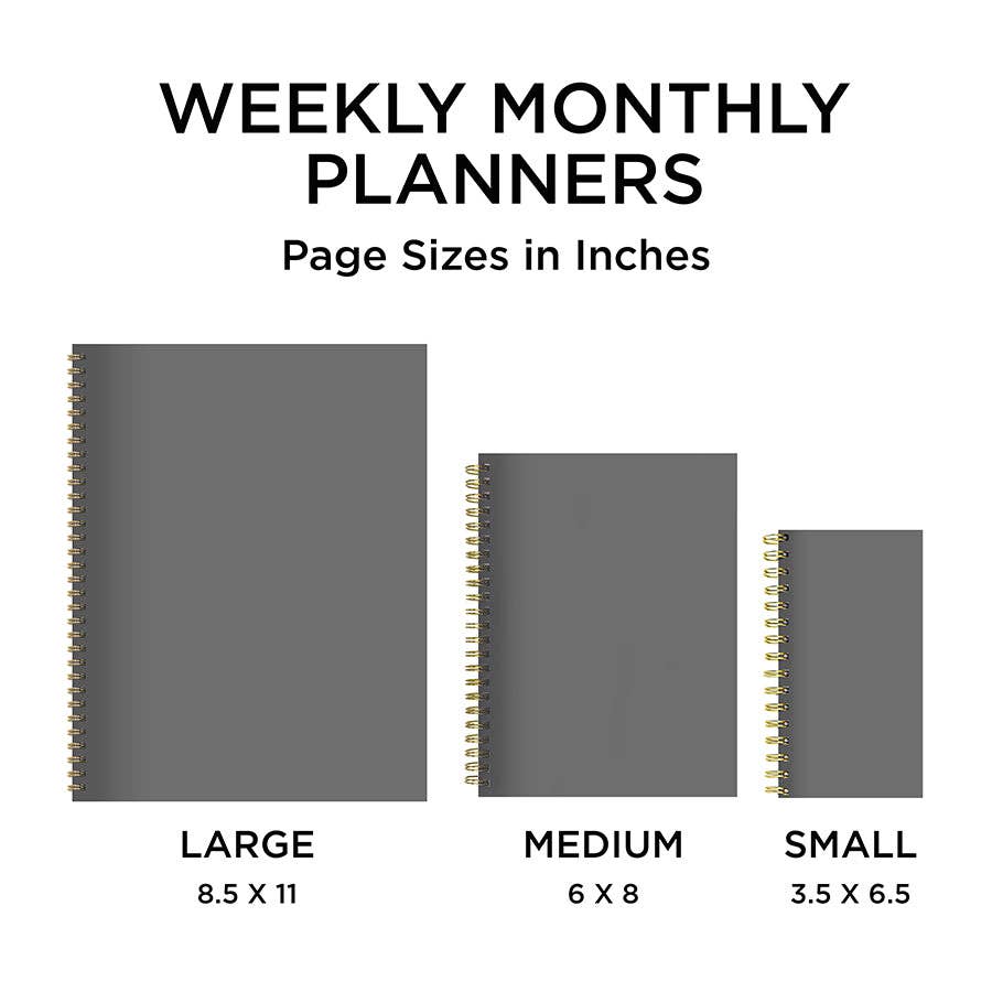 2025 Element Layers Medium Weekly Monthly Planner Core TF Publishing - Paper Goods