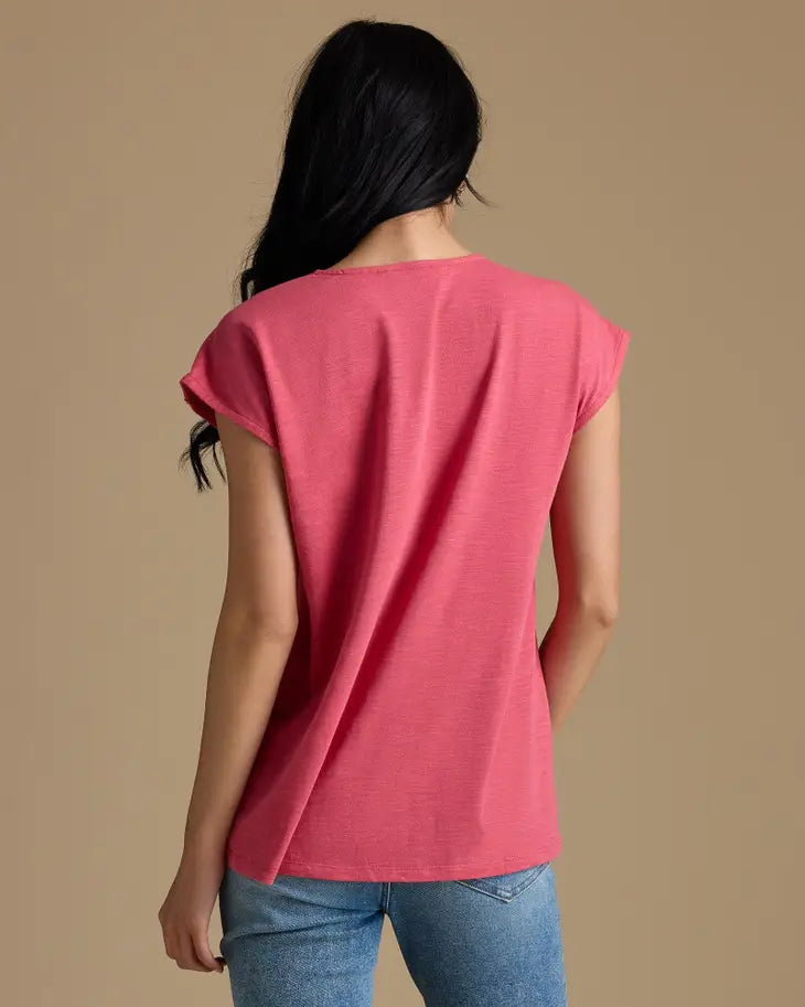 Holly Berry Norah V-Neck Top