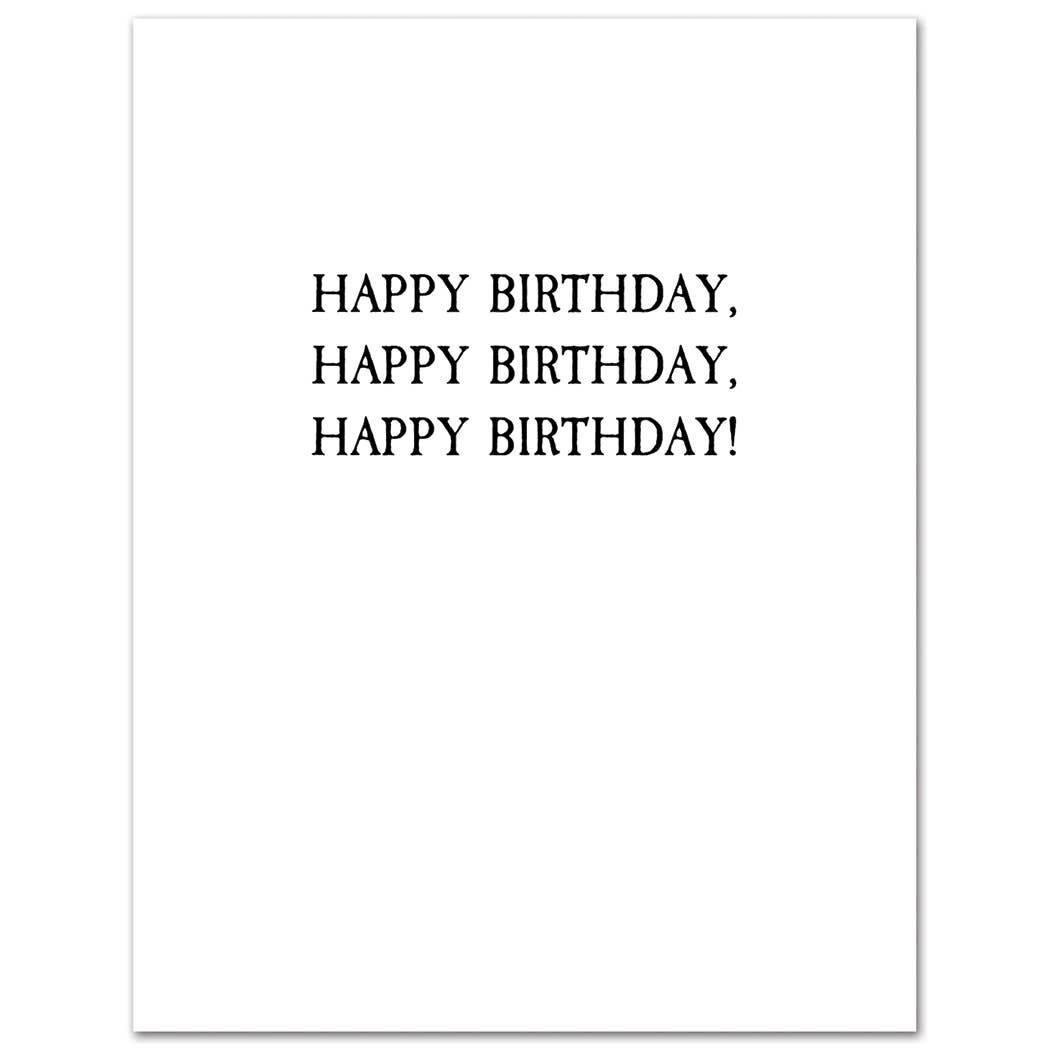 It's Showtime Birthday Card Core THE FOUND