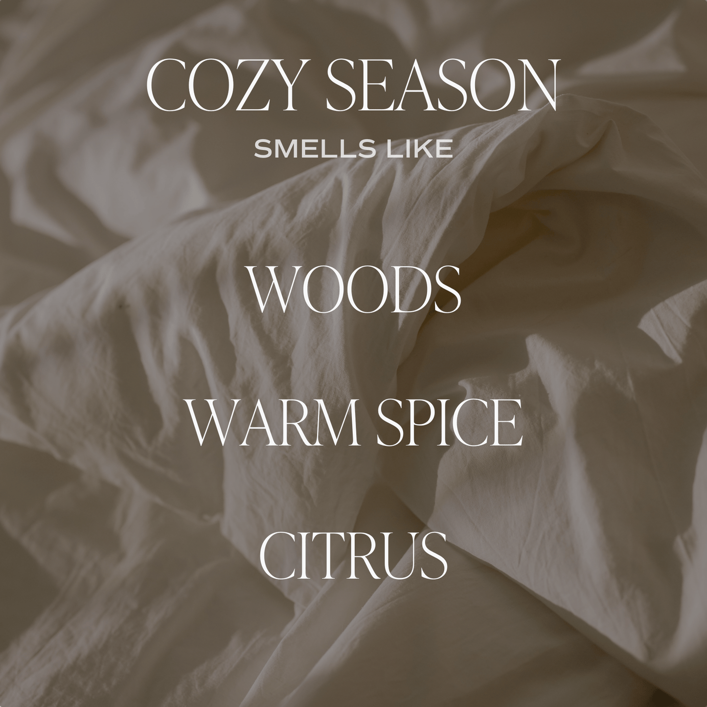 Fall Candle – Cozy Season 15 oz Matte Jar | Woods, Warm Spice & Citrus