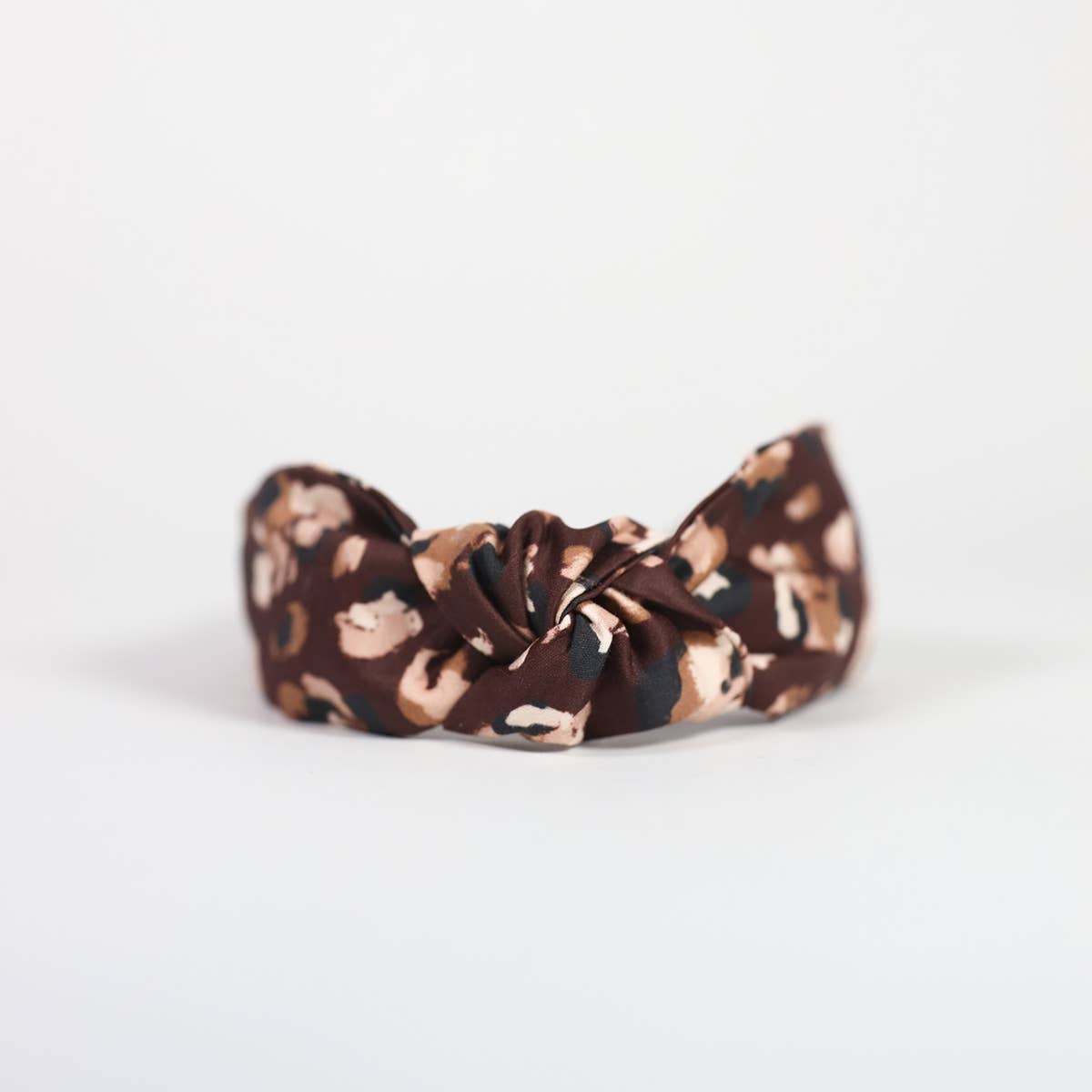 Knotted Headband for Women (Coffee Spot) Core Tay Dunworth