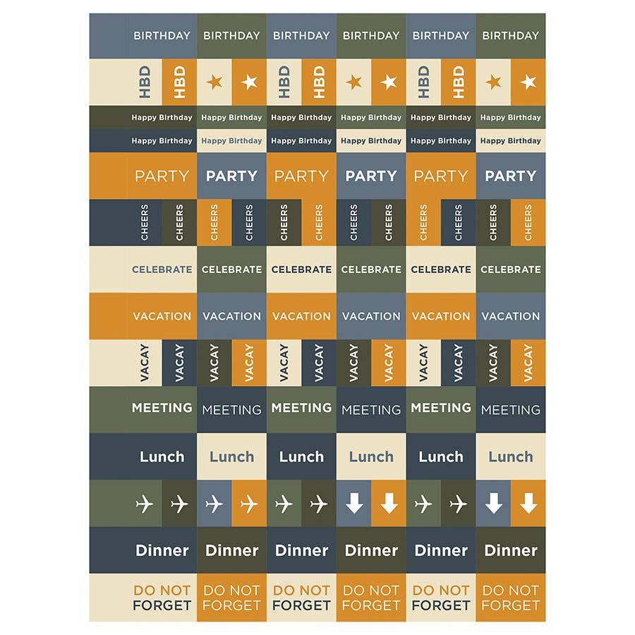 2025 Element Layers Medium Weekly Monthly Planner Core TF Publishing - Paper Goods