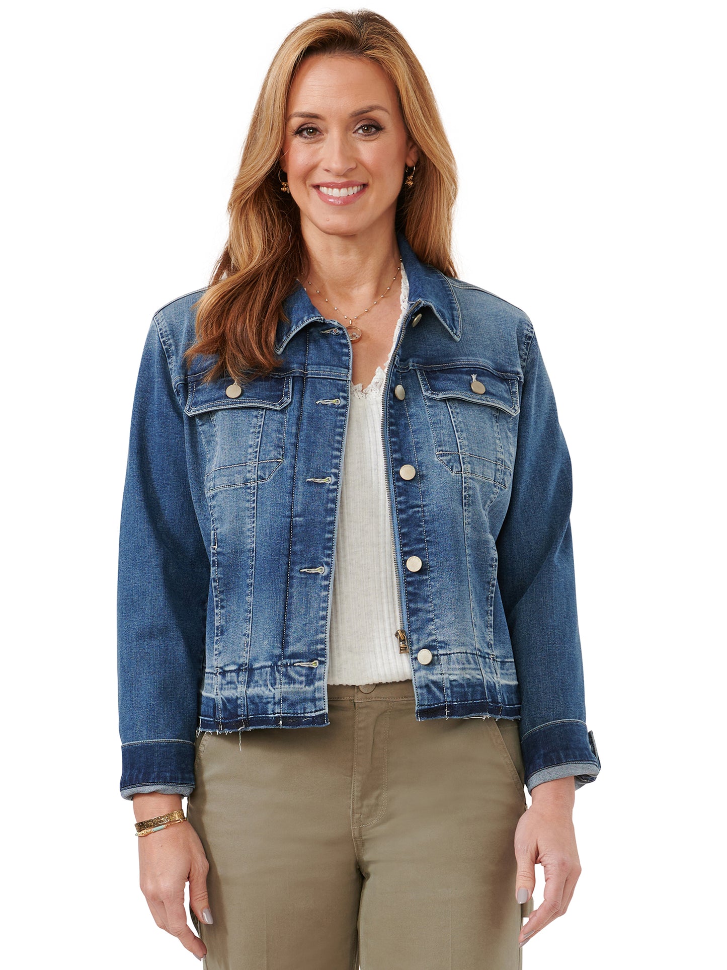 Mid Blue Vintage Denim Jacket