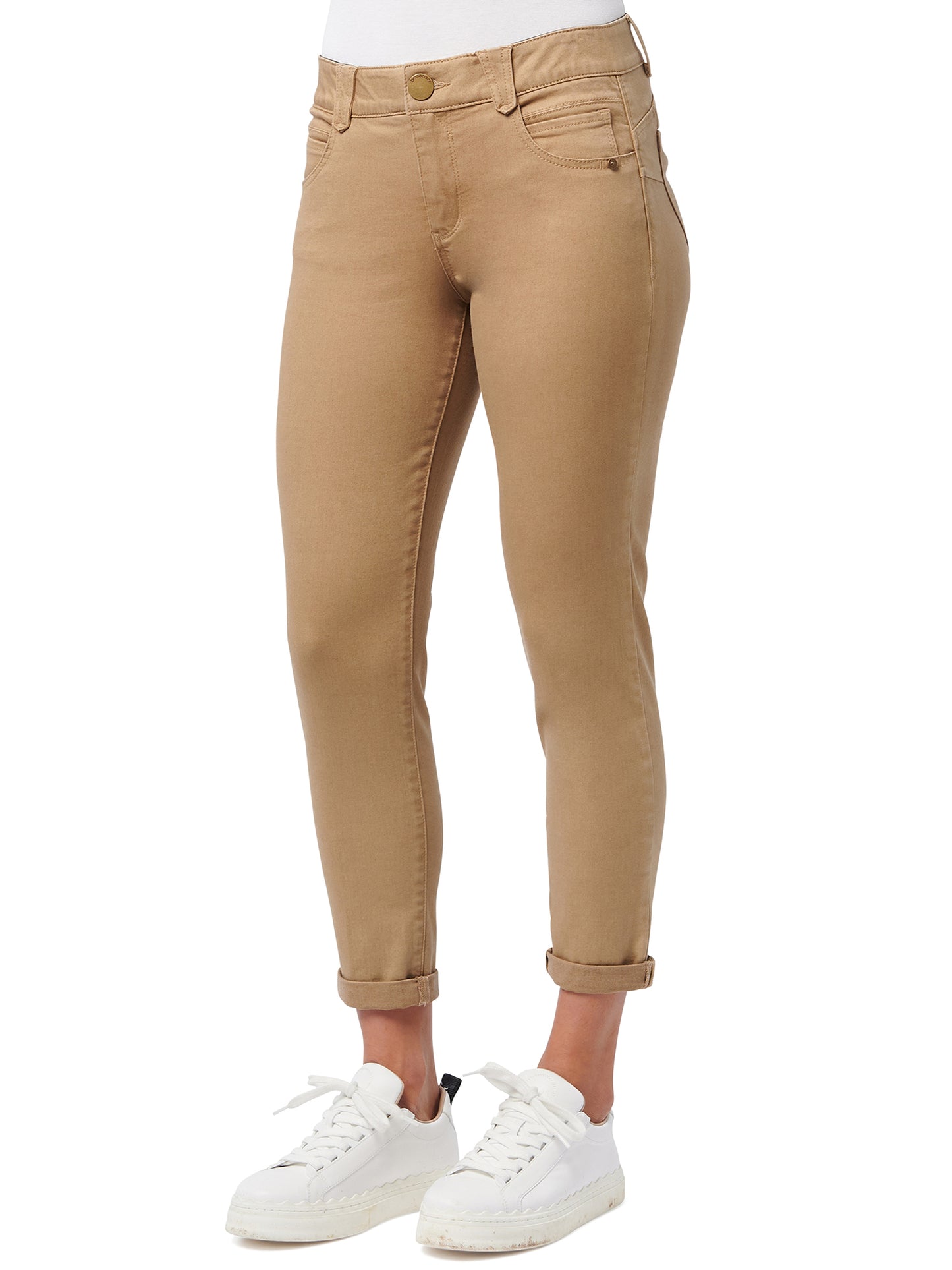 Peanut Butter Brown Ankle Skimmer