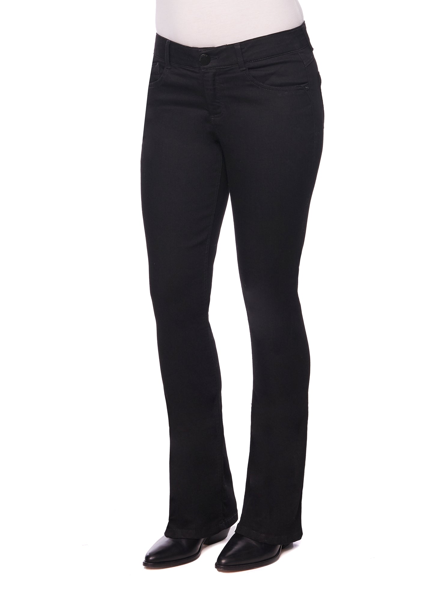Black Itty Bitty Boot Jean