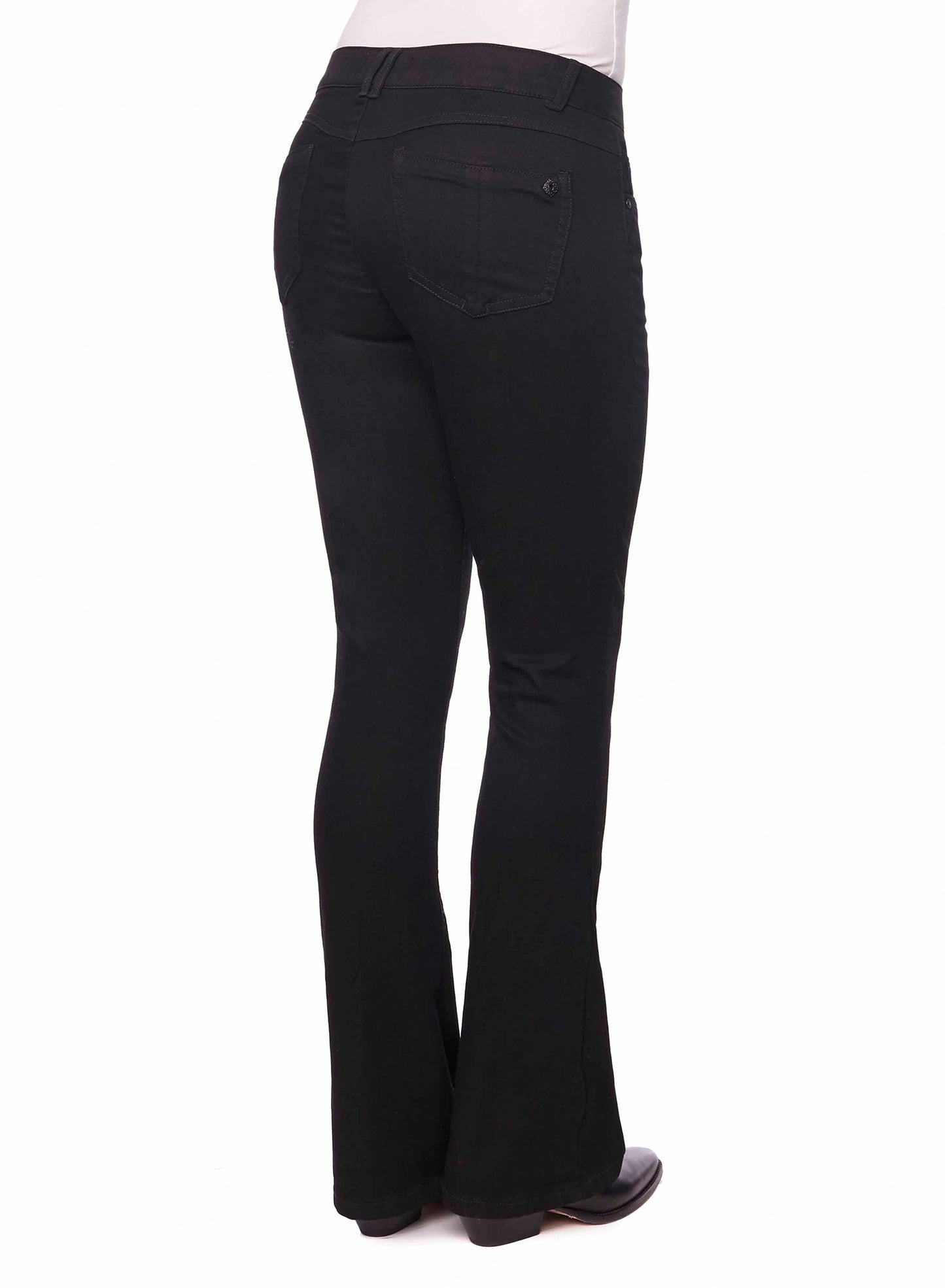 Black Itty Bitty Boot Jean