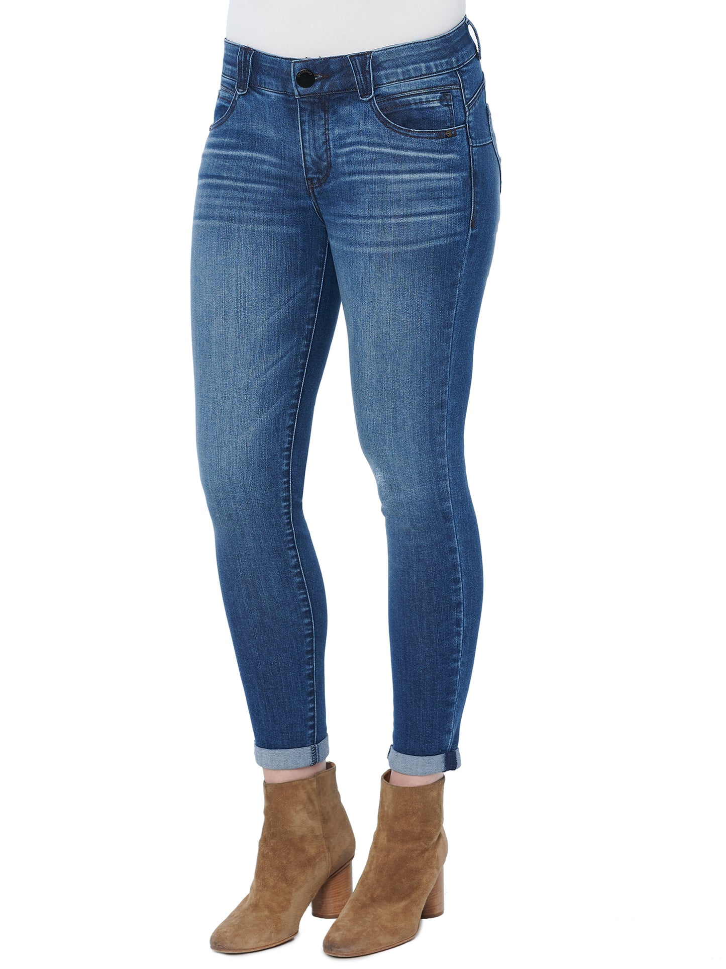 PETITE Democracy Blue Ankle Skimmers