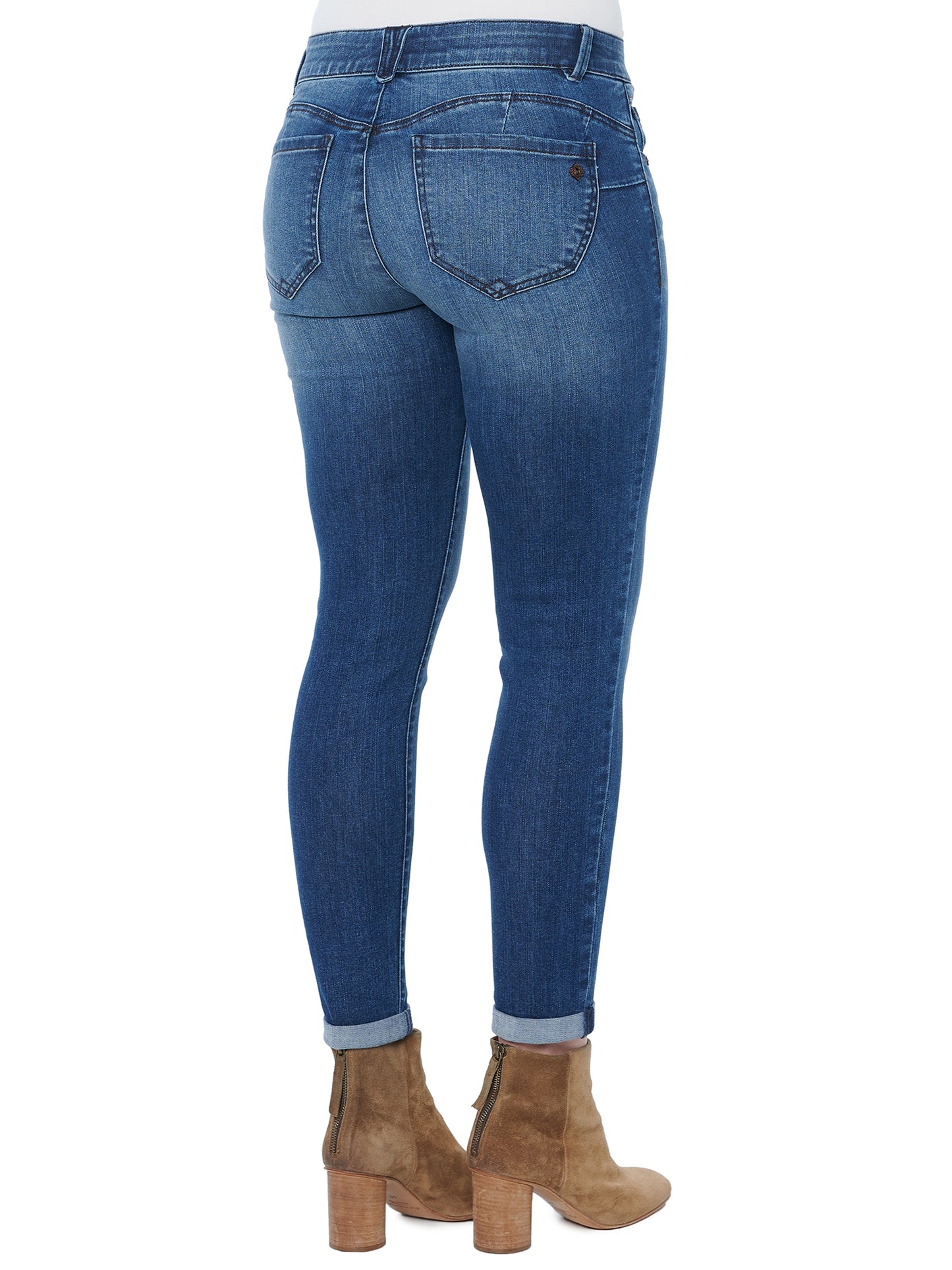 PETITE Democracy Blue Ankle Skimmers