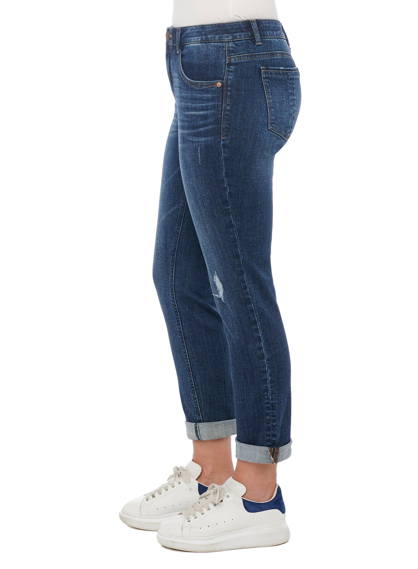 PETITE Democracy Blue Girlfriend Jean