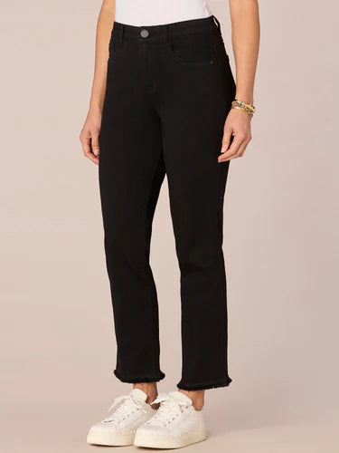 "Ab"solution High Rise Cascading D Slim Straight Petite Jeans Fall-Winter JOOR - Democracy