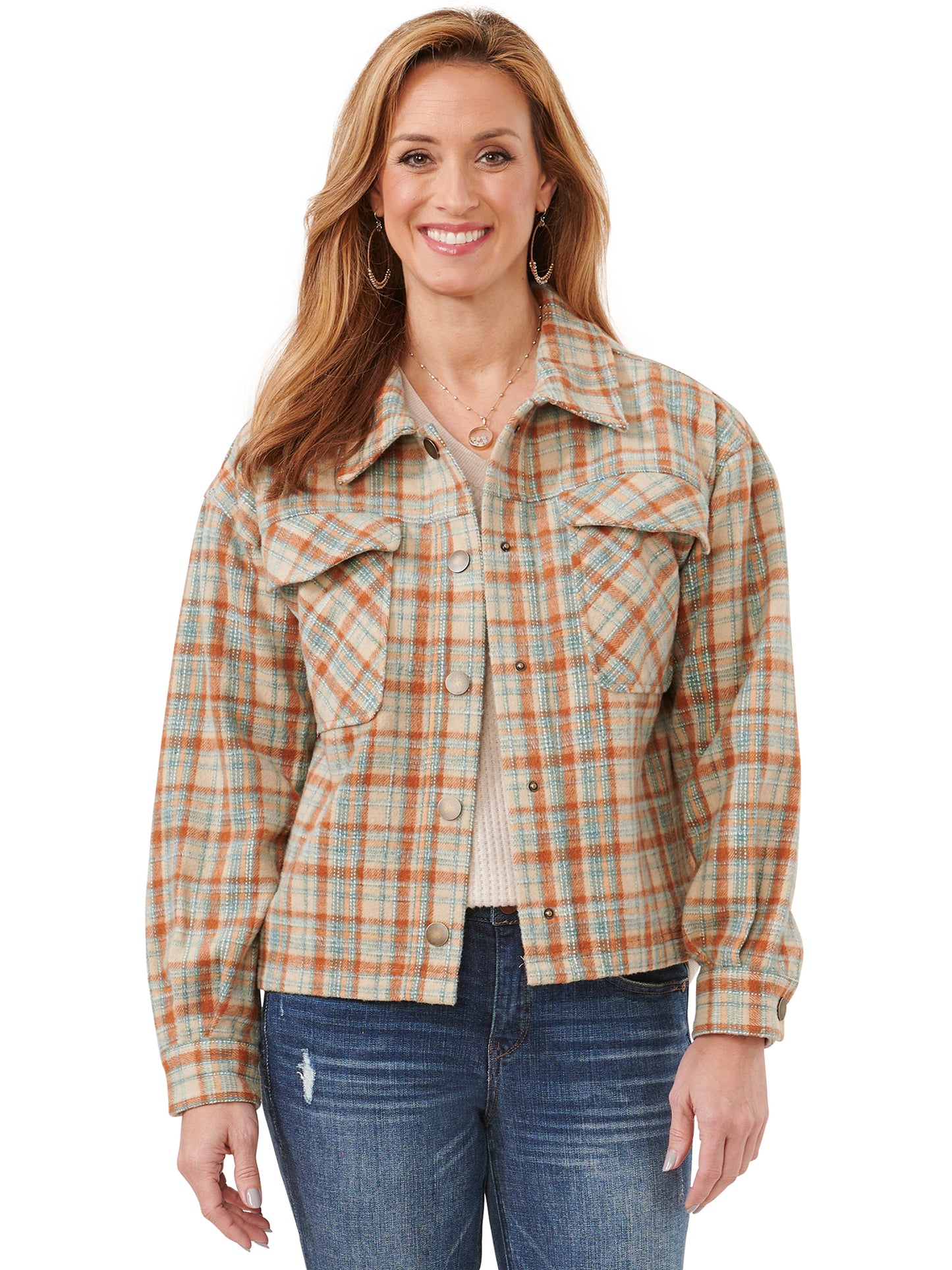 Jade Garden Spice Multi Cropped Shacket
