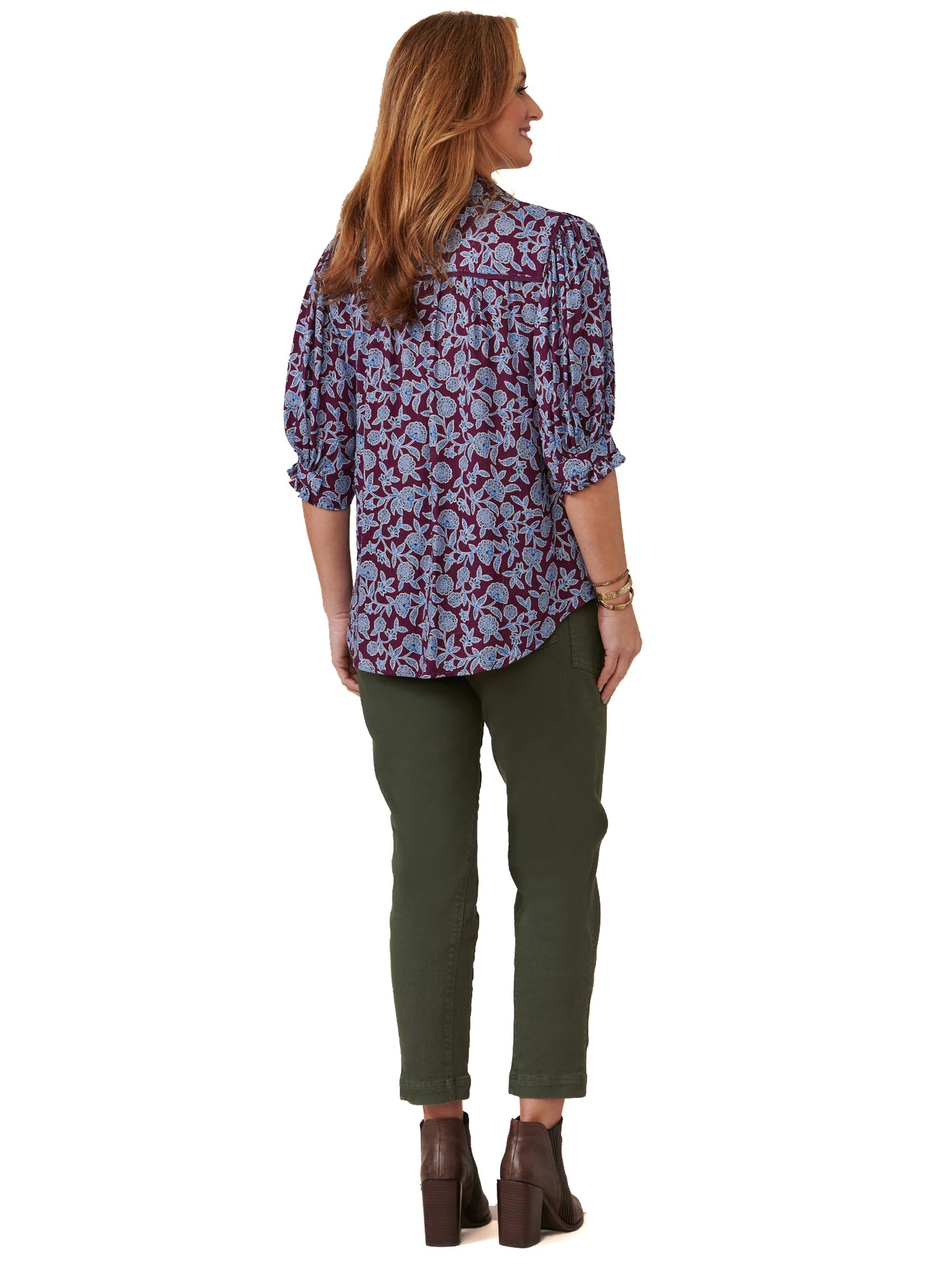 Cerulean Blue/Purple Multi Democracy Top