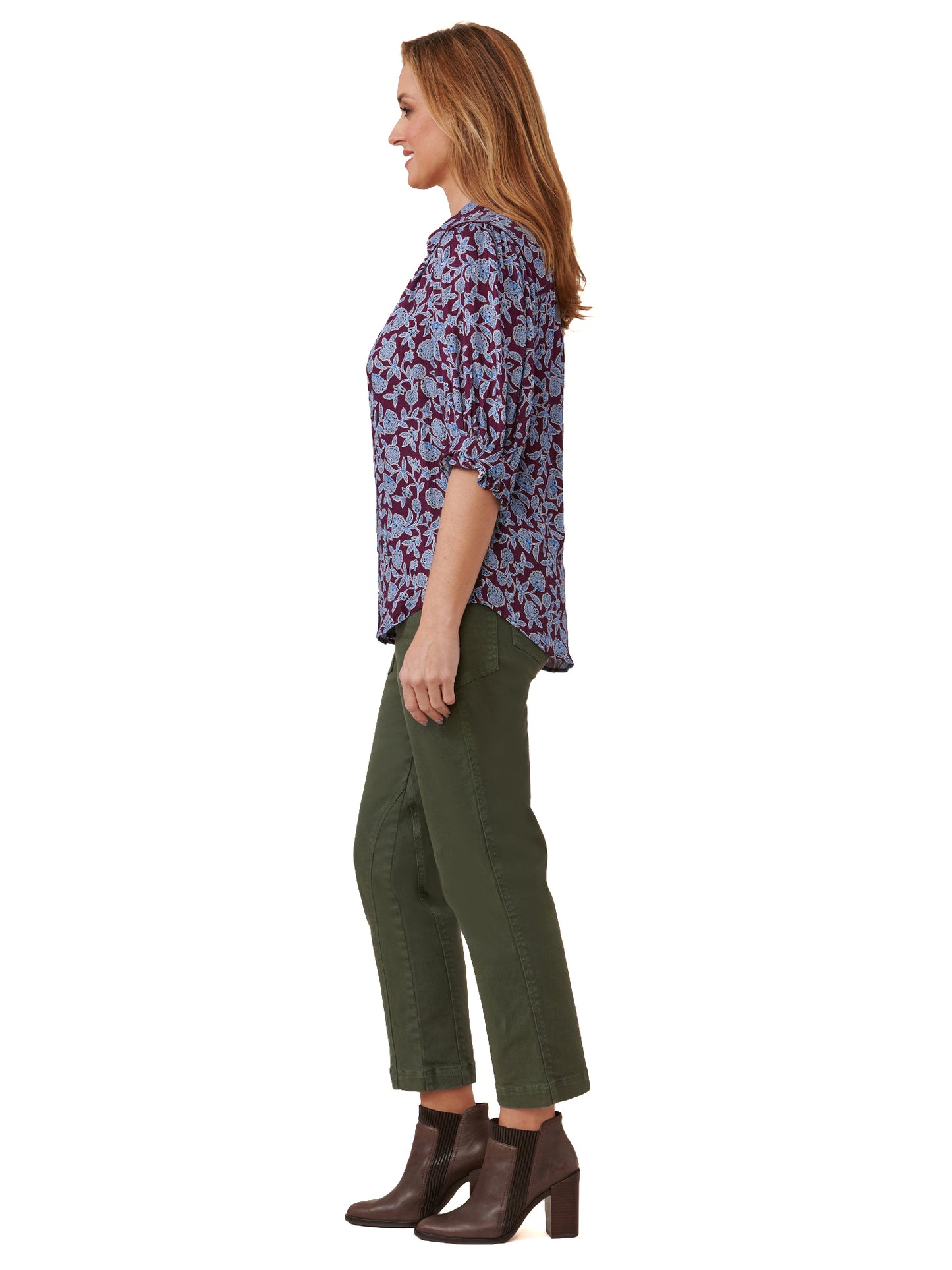 Cerulean Blue/Purple Multi Democracy Top