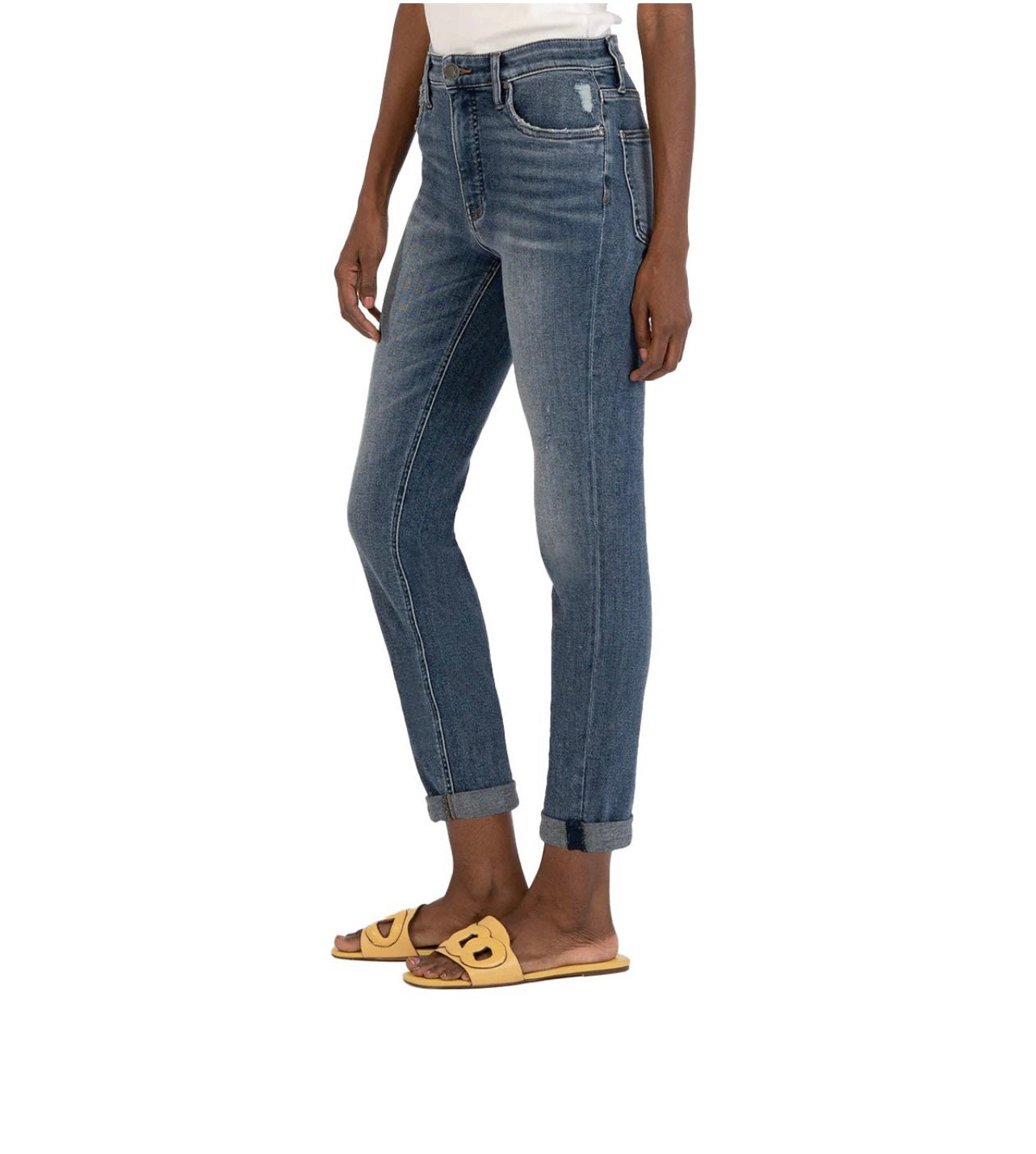 Rachael Fab AB Mom Jeans (Cleanse Wash)
