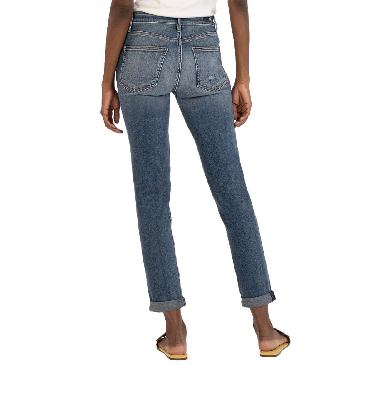 Rachael Fab AB Mom Jeans (Cleanse Wash)