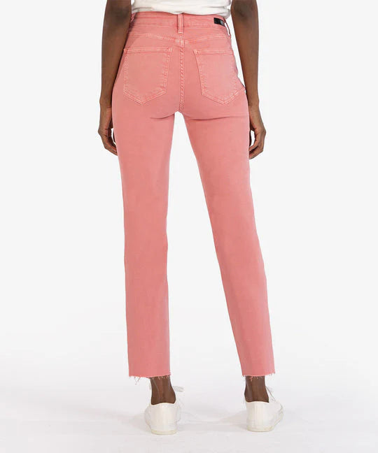 REESE HIGH RISE FAB AB ANKLE STRAIGHT RAW HEM