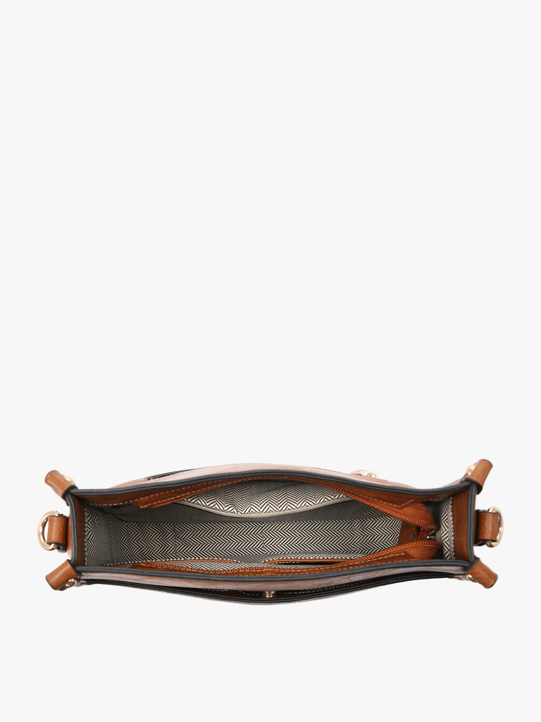Chloe Straw Crossbody w/ Guitar Strap
