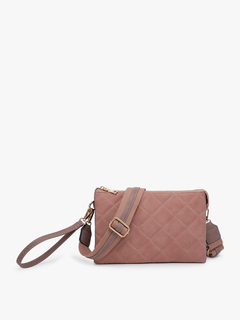 Izzy Quilted Crossbody w/ Guitar Strap