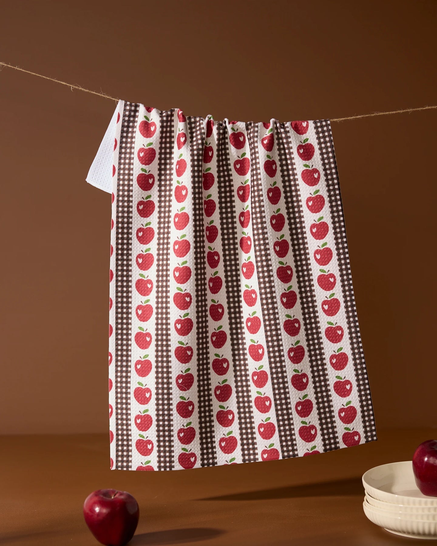 Apple Picking Day Kitchen Tea Towel