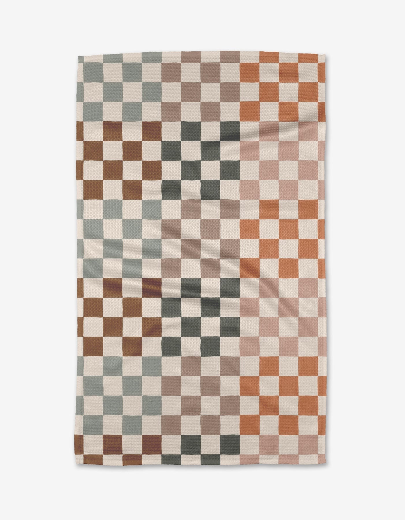Autumn Checkers Kitchen Tea Towel