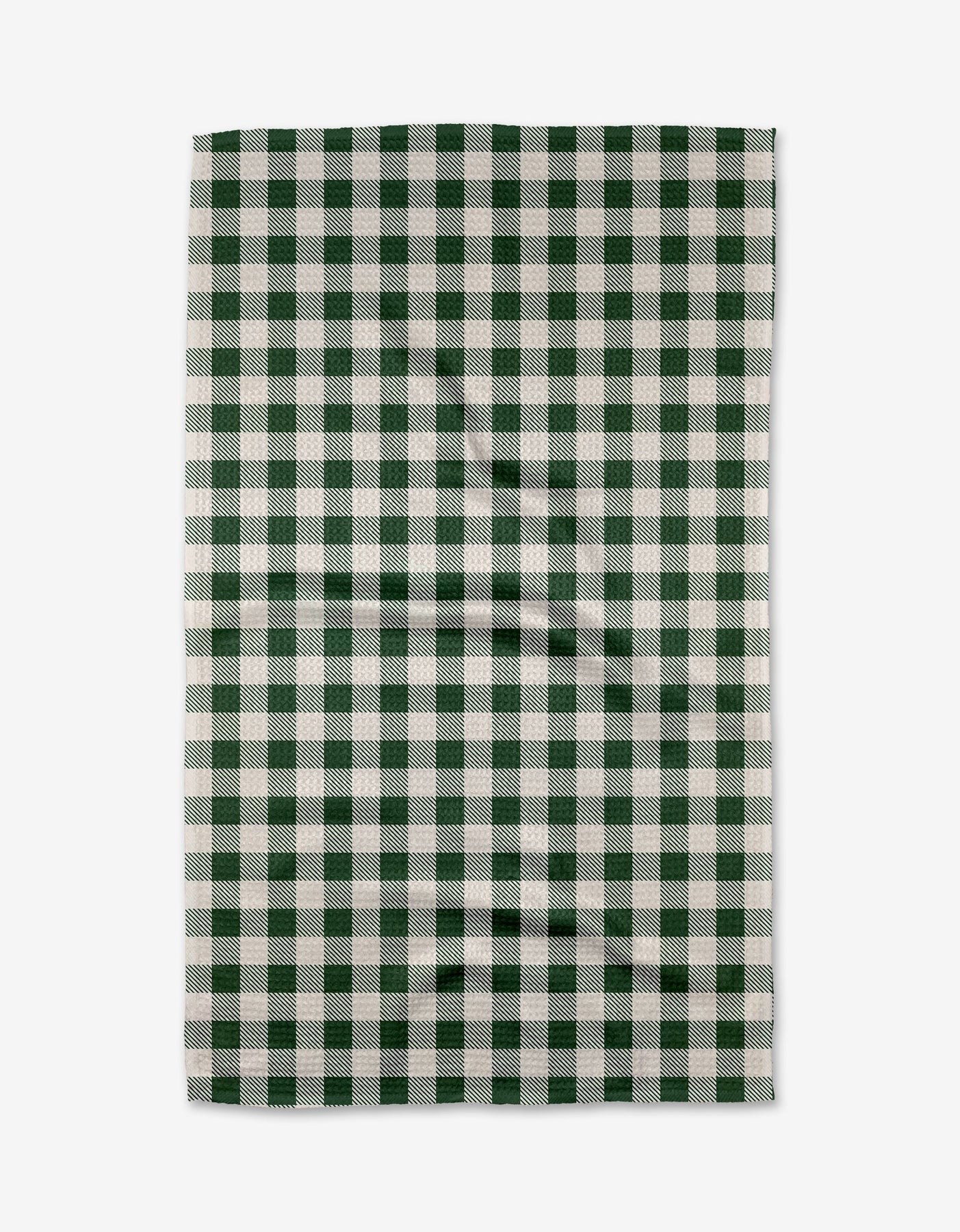 Christmas Gingham Kitchen Tea Towel