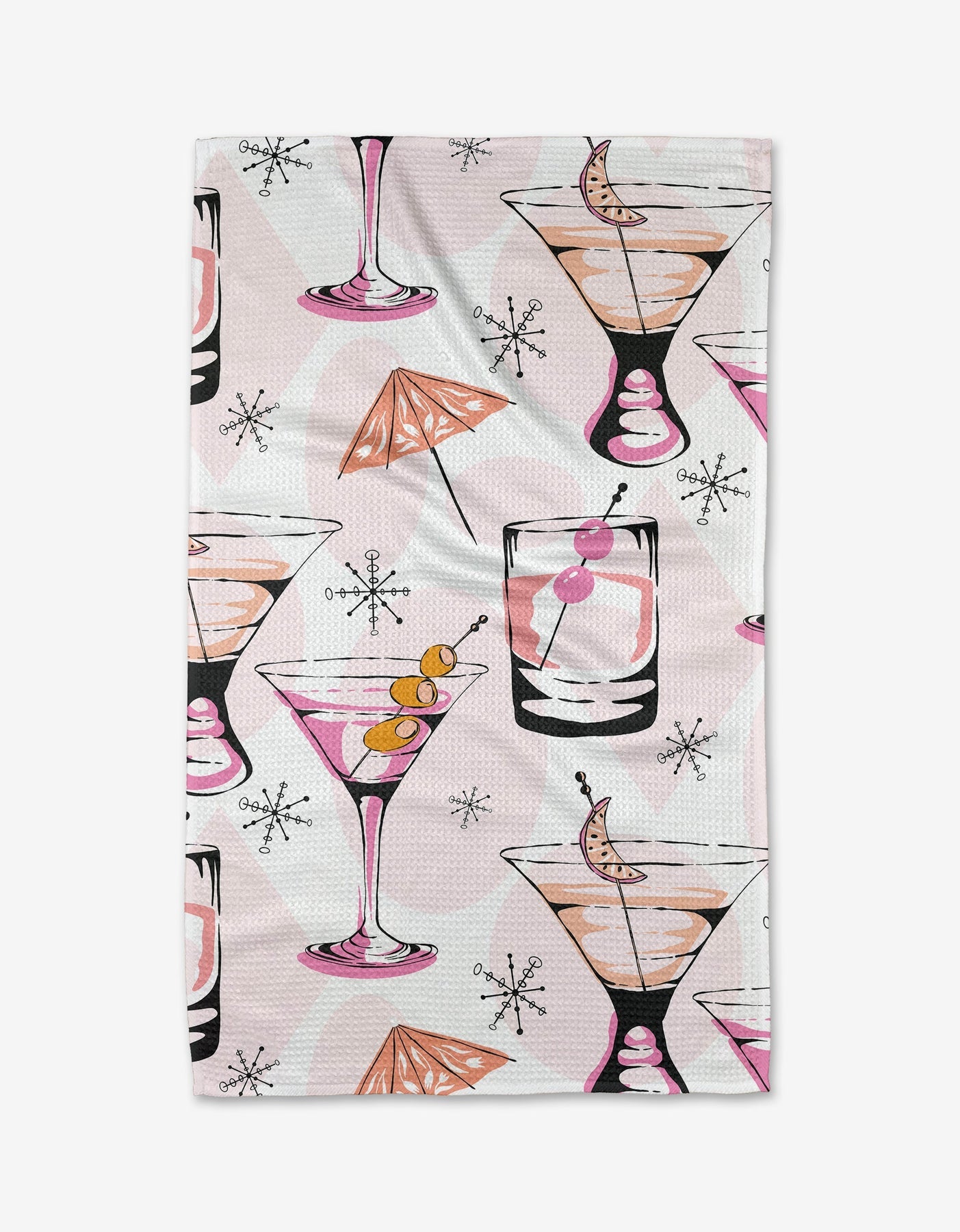 Cocktail Hour Kitchen Tea Towel