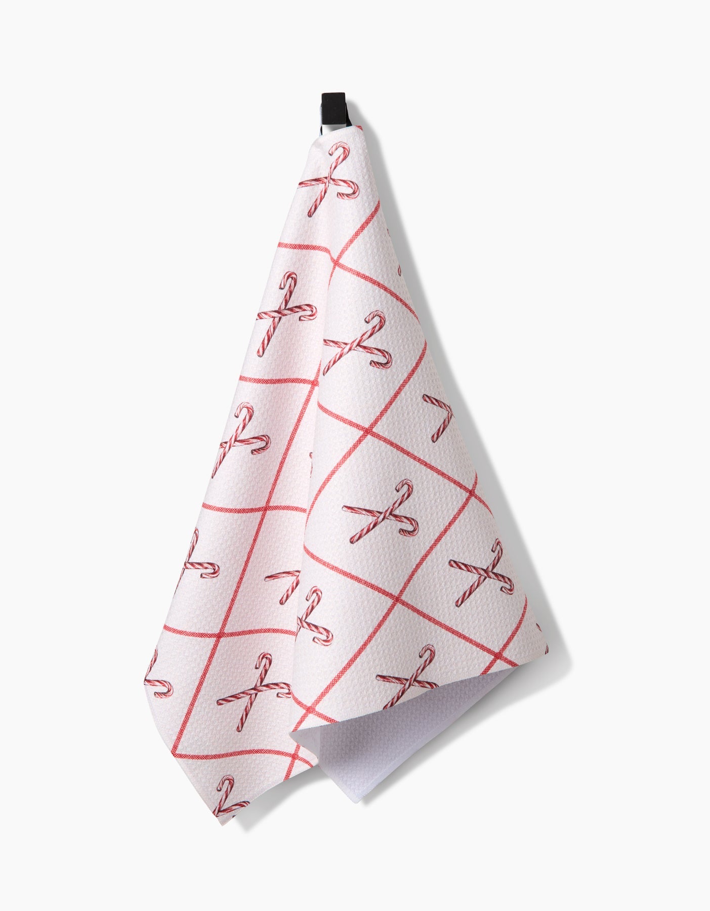 Festive Candy Canes Kitchen Tea Towels