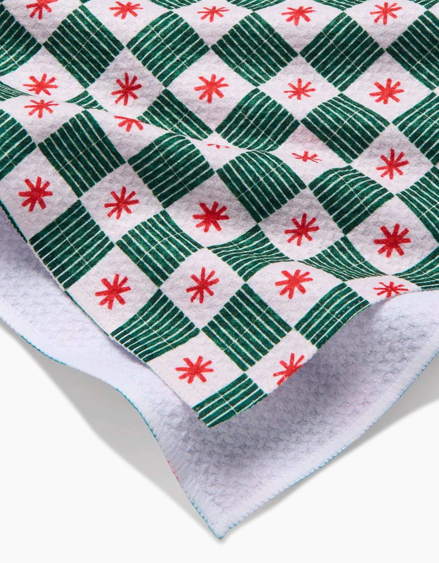 Jolly Grid Kitchen Tea Towel
