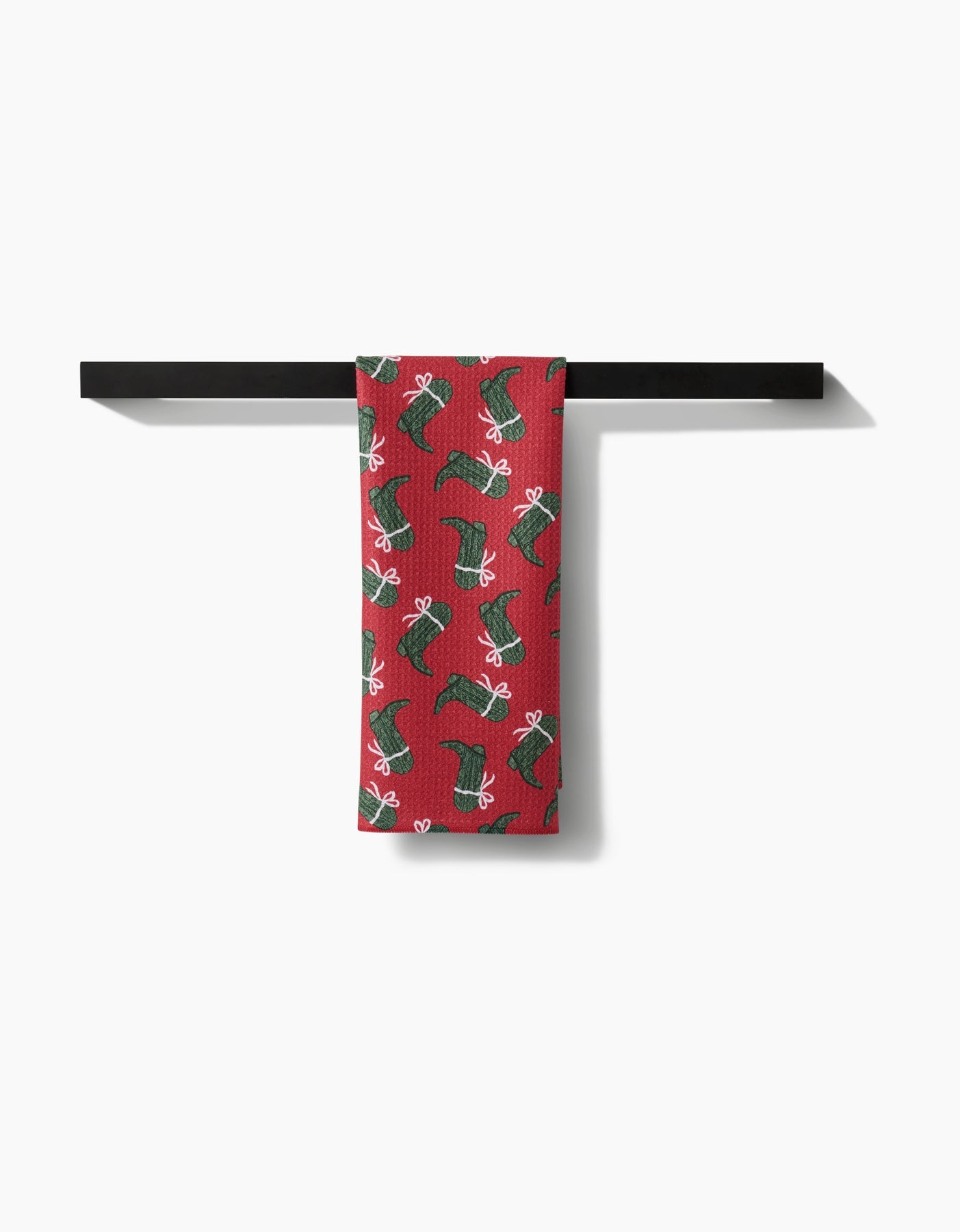 Merry Boots Kitchen Tea Towel