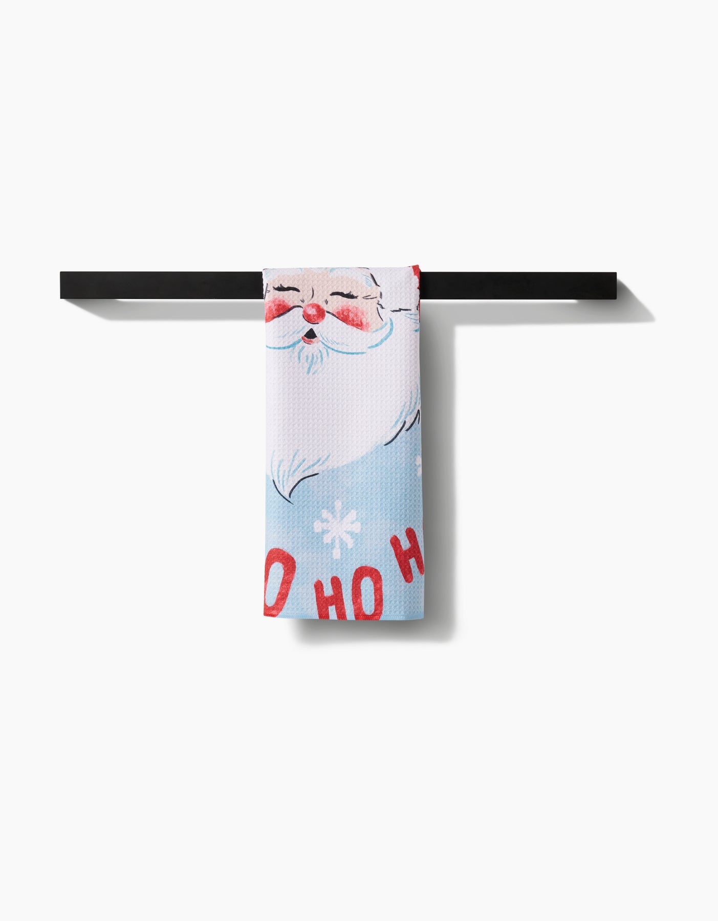 Merry Santa Claus Kitchen Tea Towel