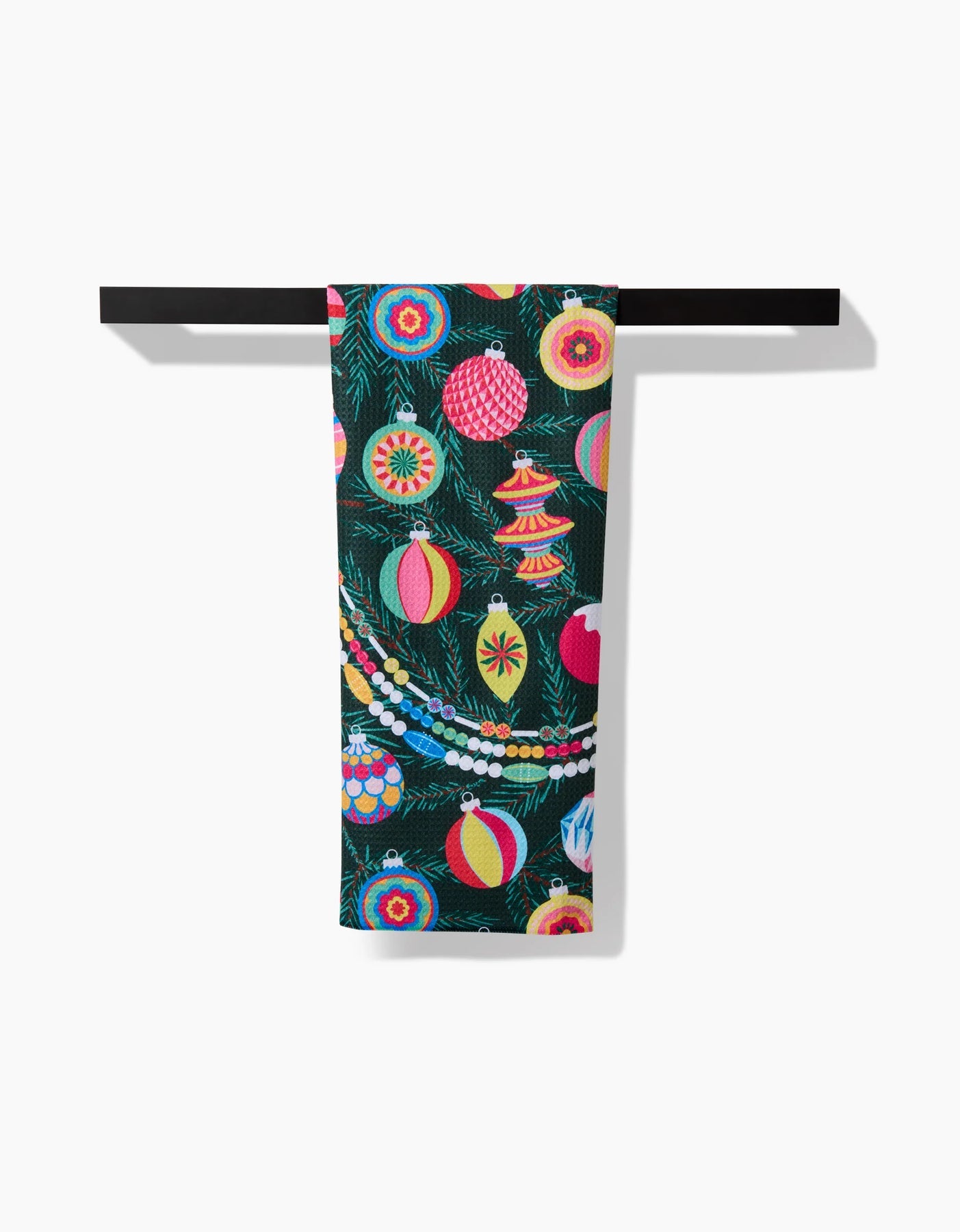 Shiny Ornaments Kitchen Tea Towel