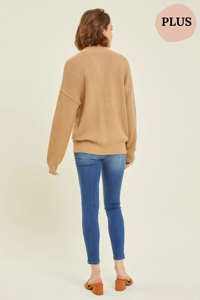 SOFT FAWN SWEATER CARDIGAN