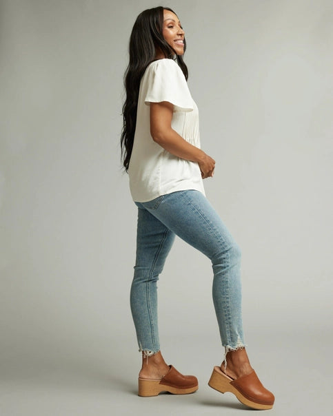 Velora Pin Tuck Blouse