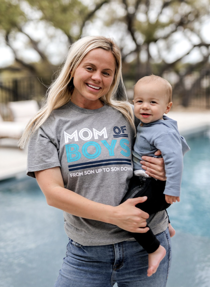 Mom of Boys Tee