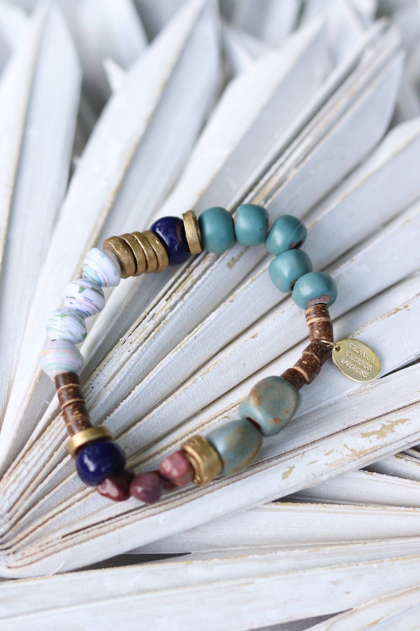 Tap Tap Bracelet - Blues Spring-Summer Cedar and Cypress Designs
