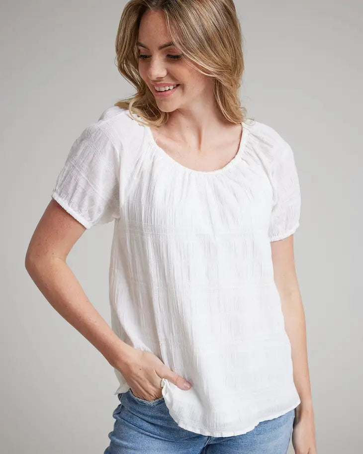 Whitney Scoop Blouse