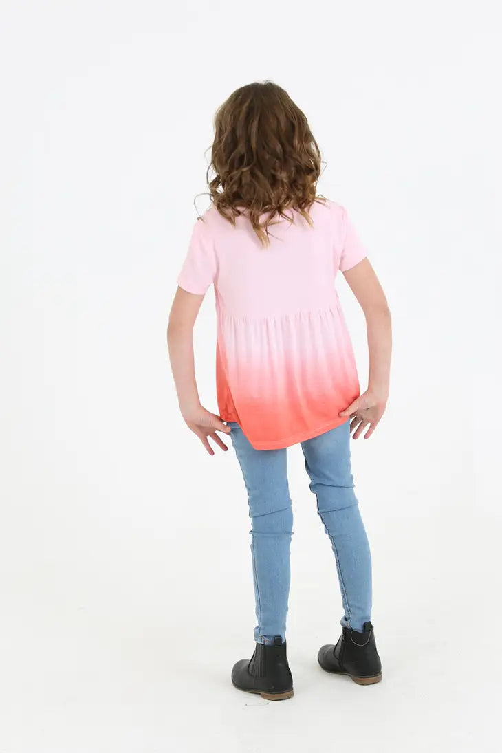 GIRLS OMBRE KNIT TOP